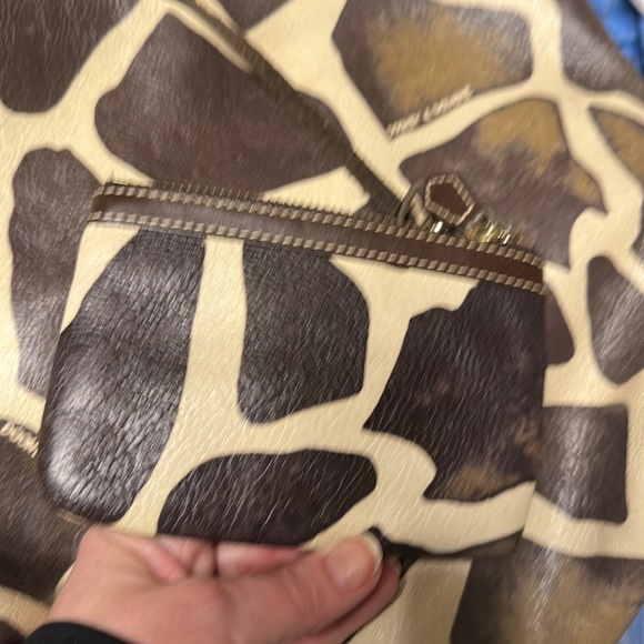 Dooney & Bourke Giraffe Print Purse - Picture 8 of 12